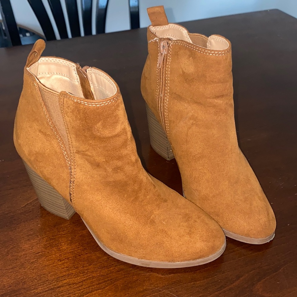 Express Suede Booties